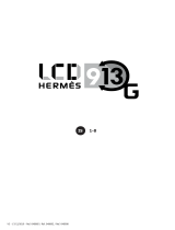 GYS LCD HERMES 9-13 G RED HELMET Návod na obsluhu