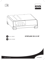 GYS GYSFLASH 30-12 HF Návod na obsluhu