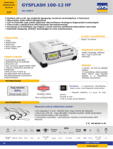 GYS GYSFLASH 100.12 HF (2.5M CABLES) Dátový hárok