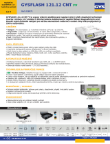 GYS GYSFLASH 121.12 CNT-FV (Cables 5.0m) Dátový hárok