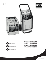 GYS STARTIUM 330E - 12/24 V Návod na obsluhu