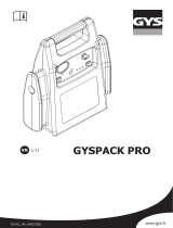 GYS GYSPACK PRO Návod na obsluhu