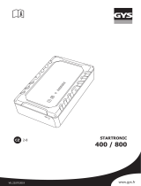 GYS BATTERYLESS BOOSTER STARTRONIC 800 Návod na obsluhu