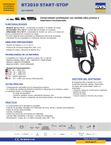 GYS BATTERY TESTER BT2010 DHC - START/STOP Dátový hárok