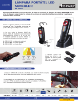 GYS LED portable lamp Suncolor 3 Dátový hárok