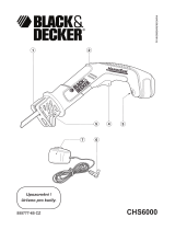 Black & Decker CHS6000---A Používateľská príručka