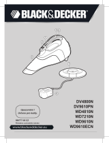Black & Decker WD7210N Používateľská príručka
