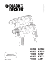 BLACK+DECKER AST18XC Používateľská príručka