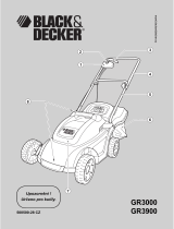 BLACK+DECKER GR3900 Používateľská príručka