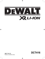 DeWalt XR LI-ION DCT416 Používateľská príručka