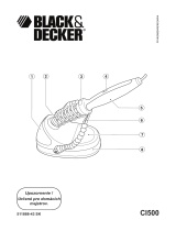 Black & Decker CI500 Používateľská príručka