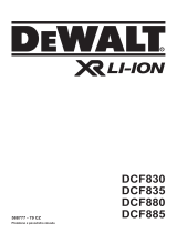 DeWalt DCF880 Používateľská príručka