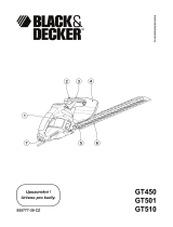 Black & Decker GT510 Používateľská príručka