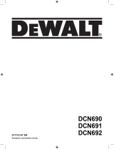 DeWalt DCN692 Používateľská príručka