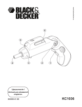 Black & Decker KC1036 Používateľská príručka