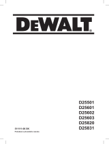 DeWalt D25603K Používateľská príručka