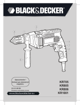 Black & Decker KR750 Používateľská príručka