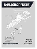 Black & Decker GKC1000 Používateľská príručka