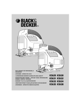 Black & Decker KS632E T2 Používateľská príručka