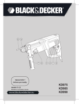 Black & Decker KD975 Používateľská príručka