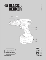 Black & Decker EPC18 Používateľská príručka