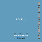 Belkin MINI-ADAPTATEUR BLUETOOTH #F8T016NG Používateľská príručka