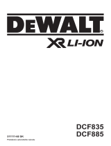 DeWalt DCF835 Používateľská príručka
