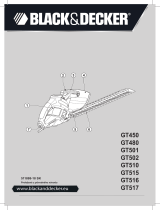 Black & Decker GT450 Používateľská príručka