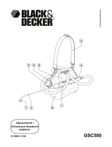 Black & Decker GSC500 Používateľská príručka