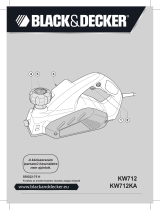 Black & Decker KW712 Používateľská príručka