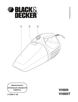 Black & Decker VH800 Používateľská príručka