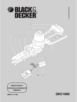 Black & Decker GKC1000P Používateľská príručka