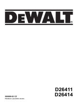 DeWalt D26411 Používateľská príručka