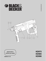 BLACK+DECKER KD990 Používateľská príručka