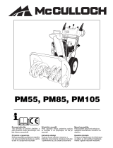 McCulloch PM105 Používateľská príručka