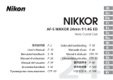 Nikon 24mm f/1.4G ED Používateľská príručka