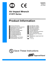 Ingersoll-Rand 2135TI Používateľská príručka