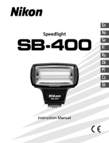 Nikon SB-400 Používateľská príručka