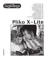 Peg-Perego Pliko X-Lite Používateľská príručka