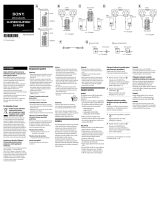 Sony SA-W2500 Návod na používanie