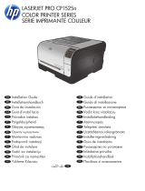 HP LaserJet Pro CP1525 Color Printer series Návod na inštaláciu