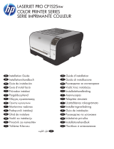 HP LaserJet Pro CP1525 Color Printer series Návod na obsluhu