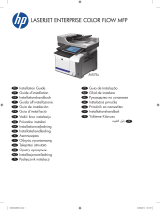 HP LaserJet Enterprise 500 color MFP M575 Návod na inštaláciu