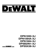DeWalt DPSSX38 Používateľská príručka