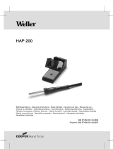 Weller HAP 200 Používateľská príručka