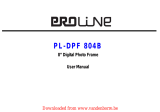 Proline PL-DPF 804B Používateľská príručka