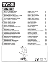 Ryobi RSH2400R Návod na obsluhu