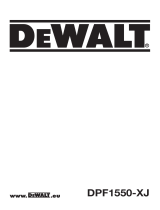 DeWalt DPF1550 Používateľská príručka