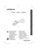 Hitachi G 14DSL Návod na používanie