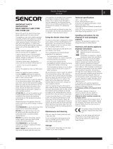 Sencor SDS 8540 Používateľská príručka